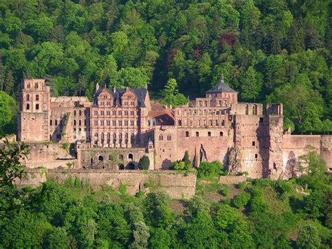 The Historic Heidelberg Castle: Witnessing Centuries of German Romance and Majesty!